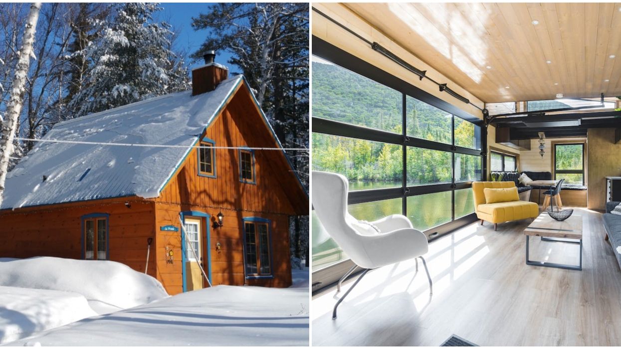 8 chalets ultras « cozy » à moins de 2h de Québec où s'enfuir dès la première neige