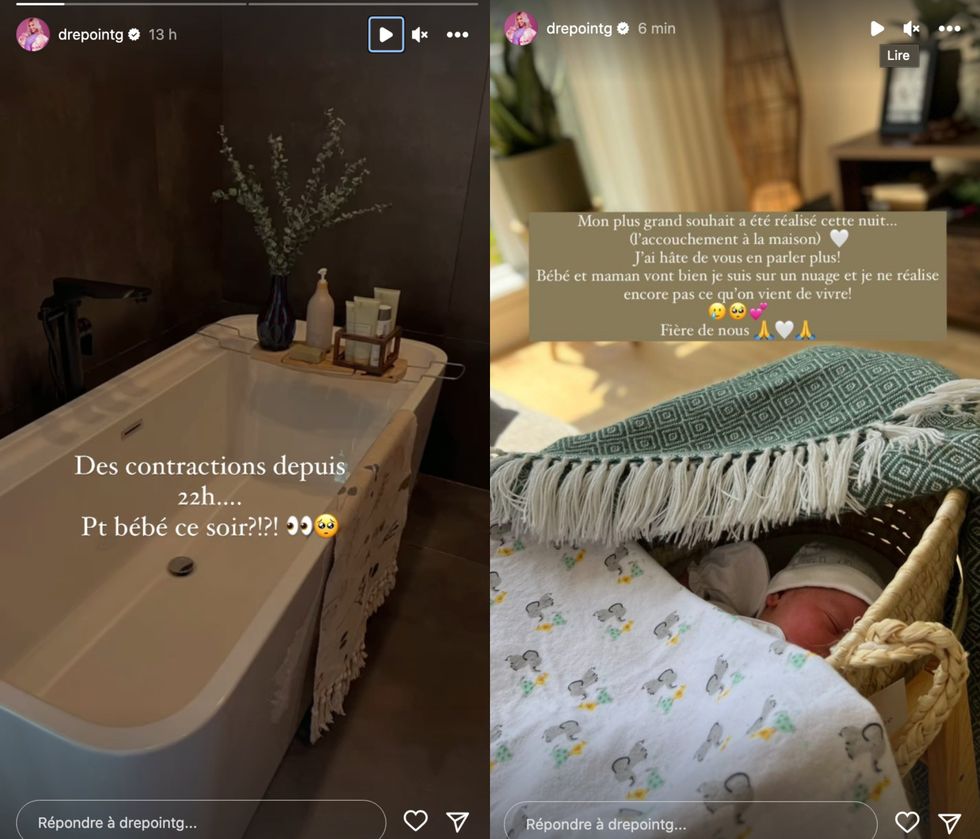 Accouchement Joanie Grenier.