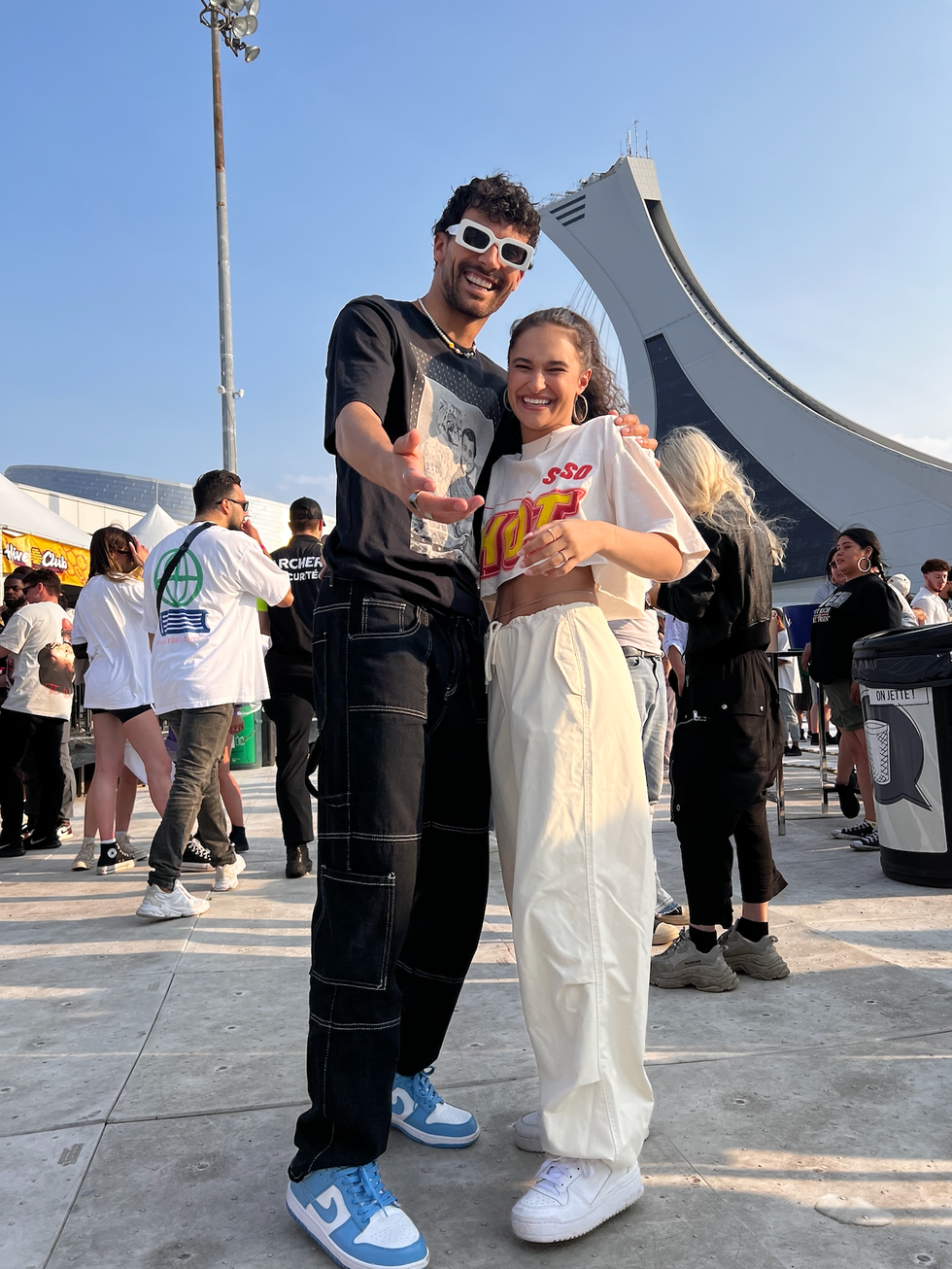 Adam Benmoussa et Lili-Ann De Francesco.