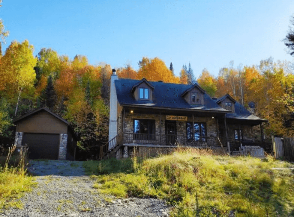 Airbnb pour six personnes \u00e0 Saint-Adolphe-d'Howard.