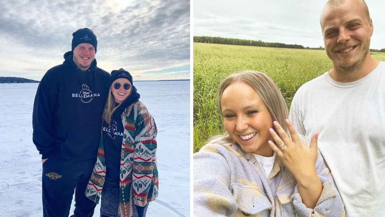 Alexa Gaumond et Marc-Antoine Bellefroid de L'amour est dans le pré 9.