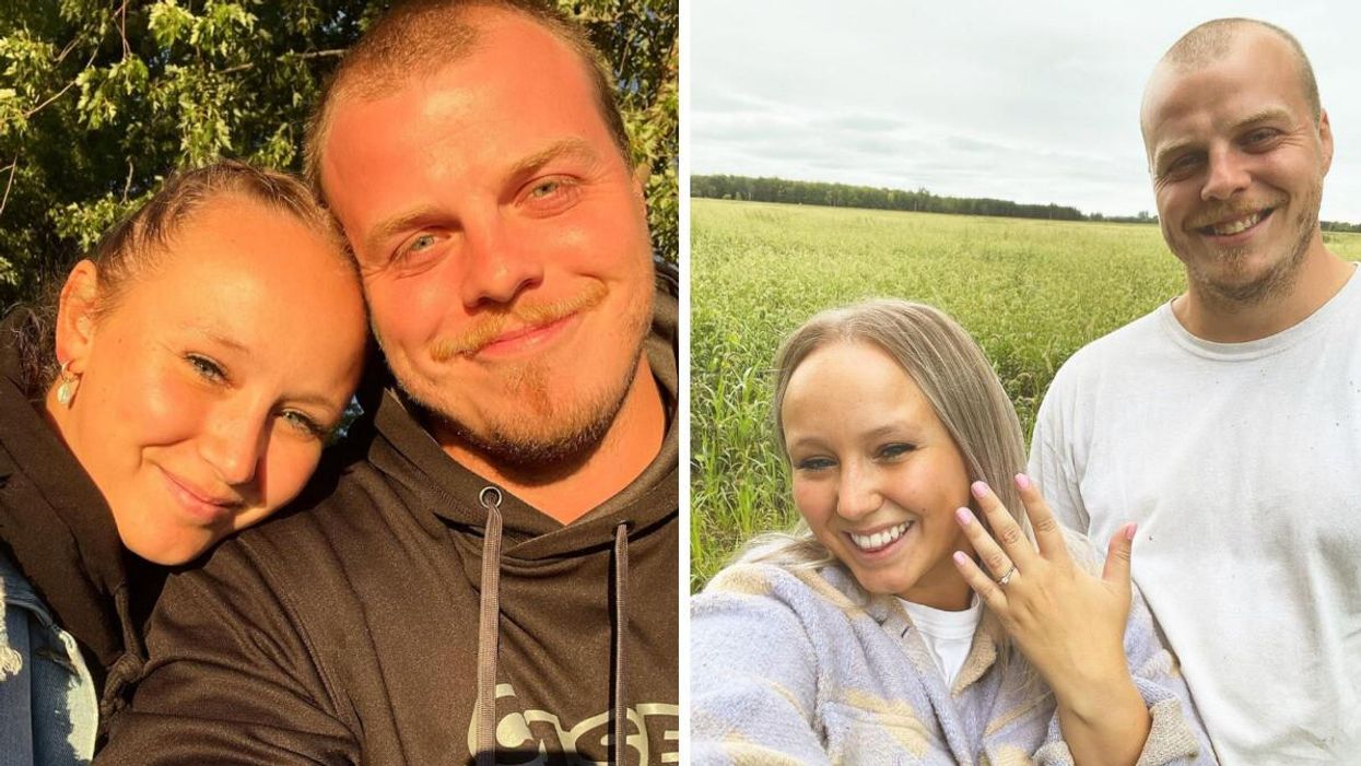 Alexa Gaumond et Marc-Antoine Bellefroid de L'amour est dans le pré 9.