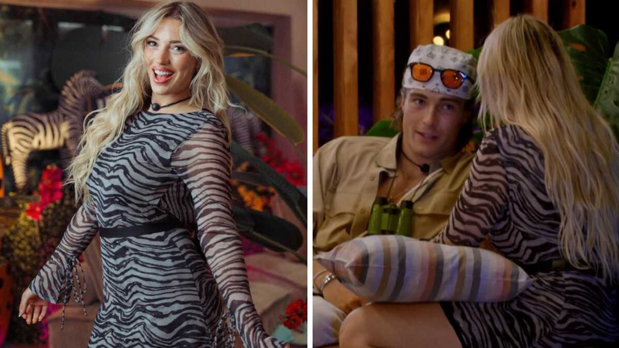 Alexa Nadeau d'Occupation Double. Droite : Alexa et Jacob d'Occupation Double.