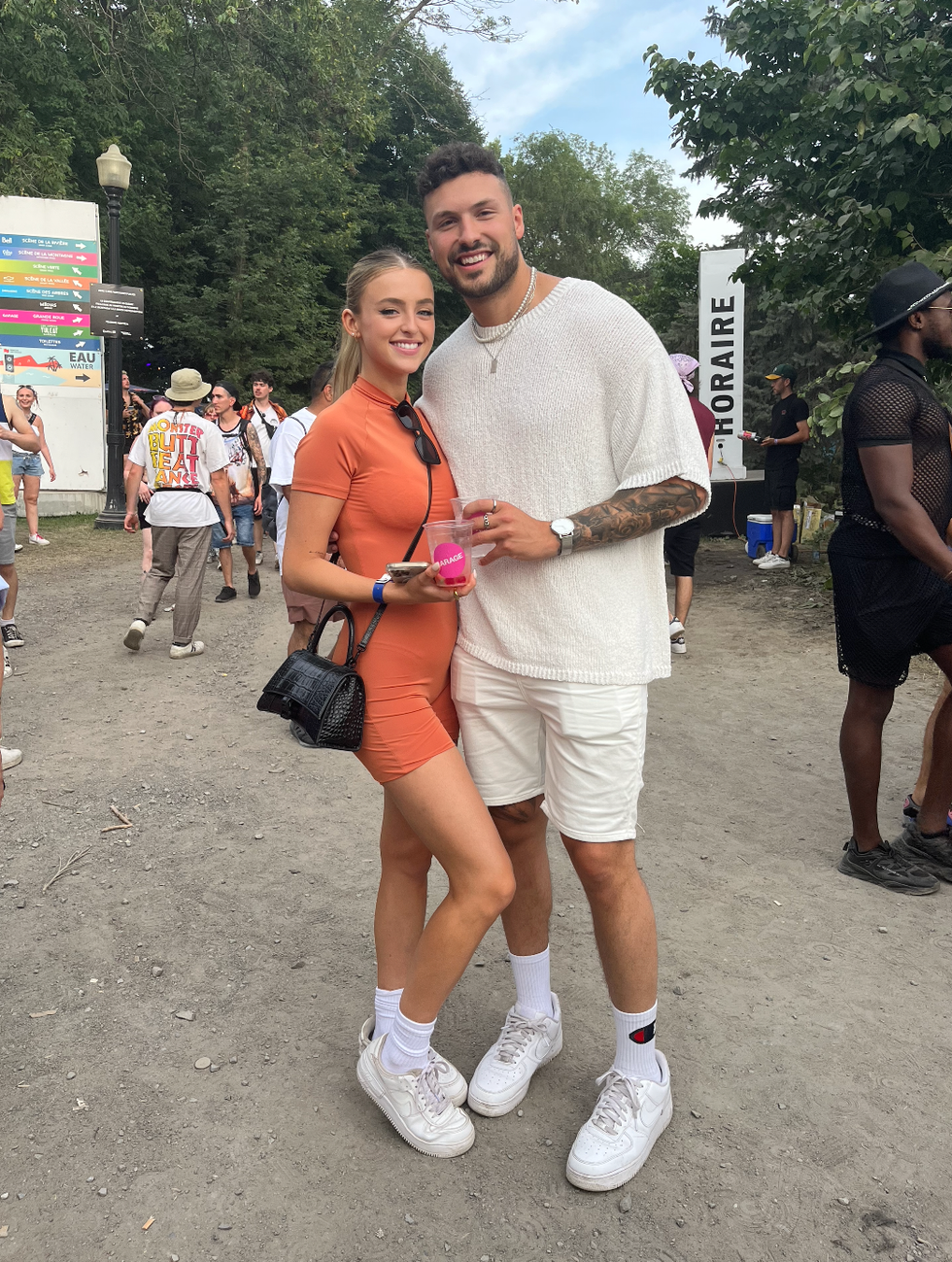 Alicia Moffet et Fr\u00e9d\u00e9rick Robichaud \u00e0 Osheaga.