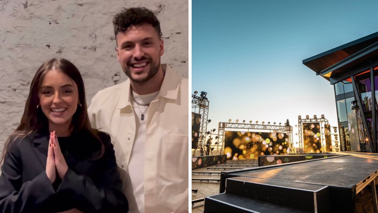 Alicia Moffet et Frédérick Robichaud, animateurs d'Occupation Double.