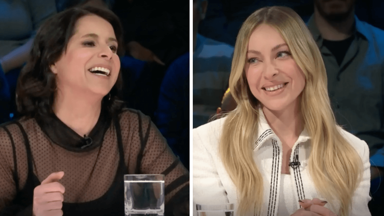 Anaïs Favron. Droite : Marie-Mai.