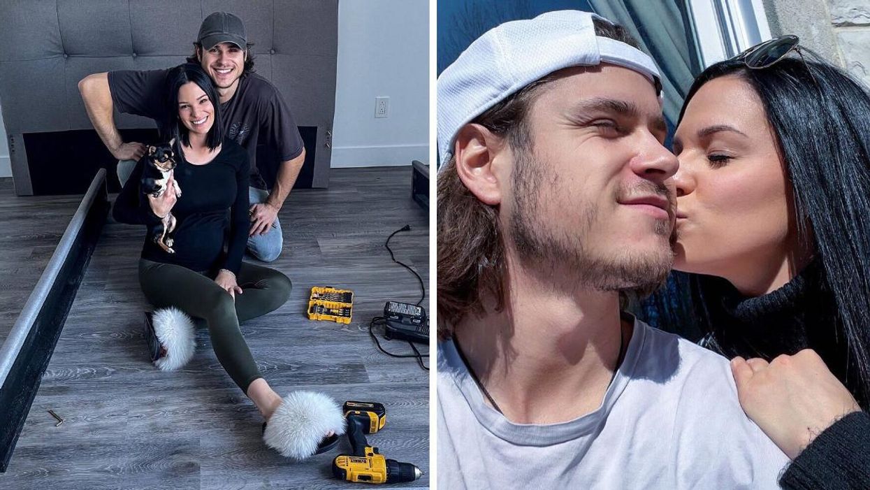 Andréanne Moran et Carl Lacourse d'OD Chez Nous.