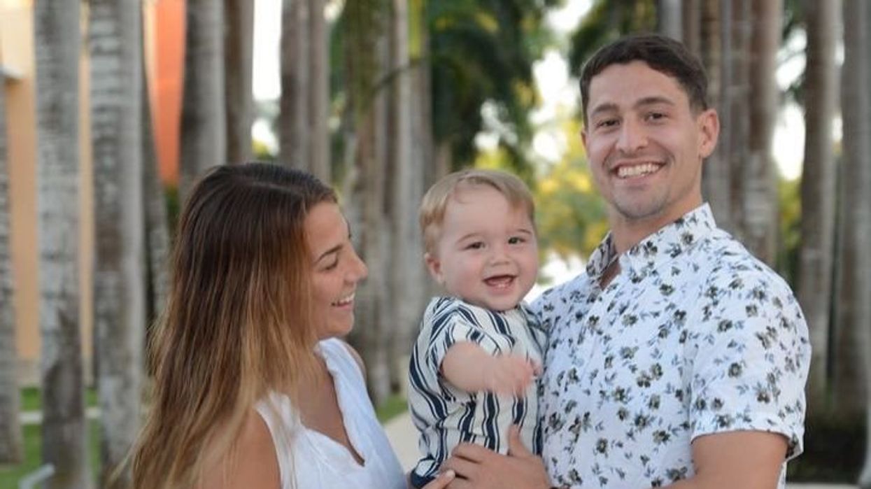 Andrew O'Reilly d'OD et sa petite famille.