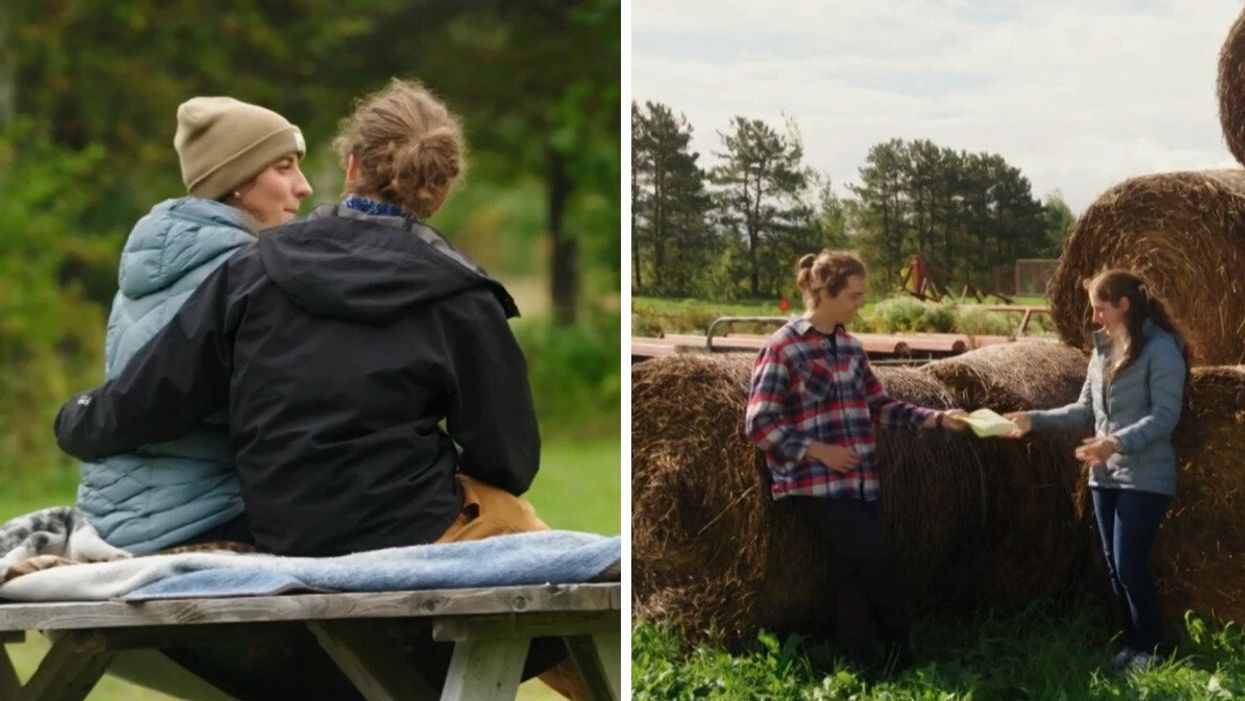Anne-Sophie et Vincent de L'amour est dans le pré 11.