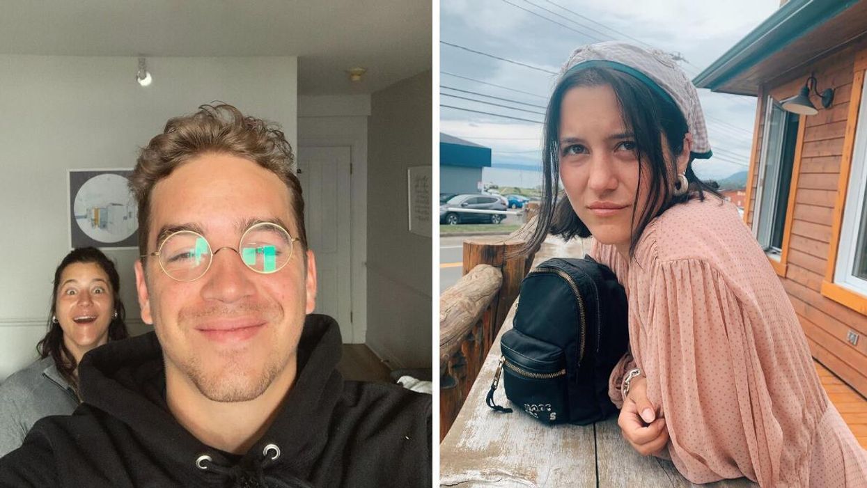 Antoine Pilon. Droite : Catherine Brunet.