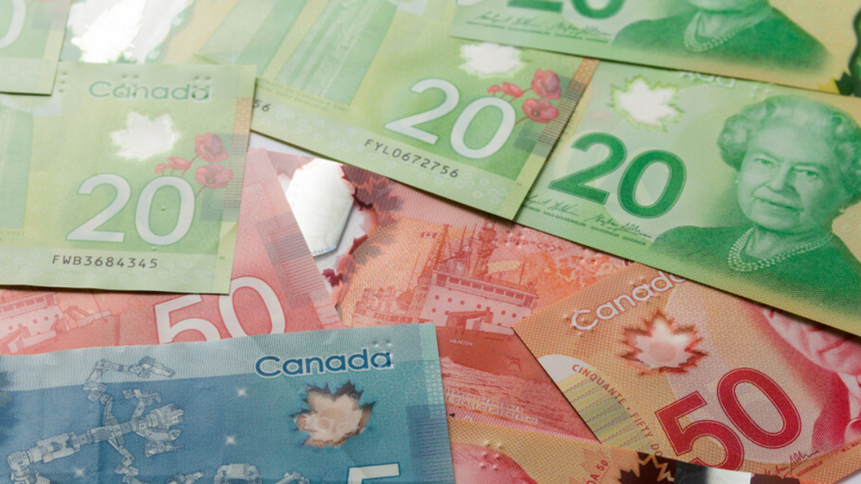 Argent canadien.