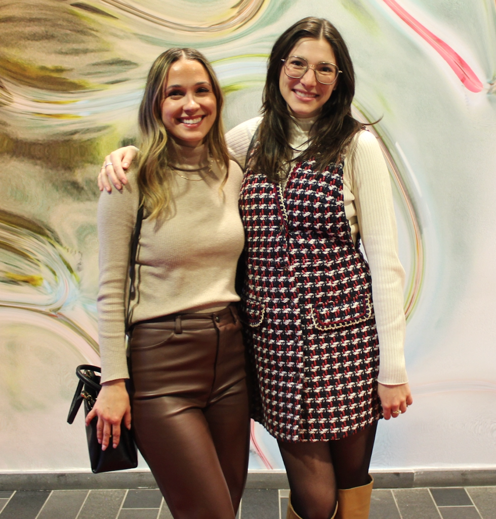 Ariane Brewer et son amie.