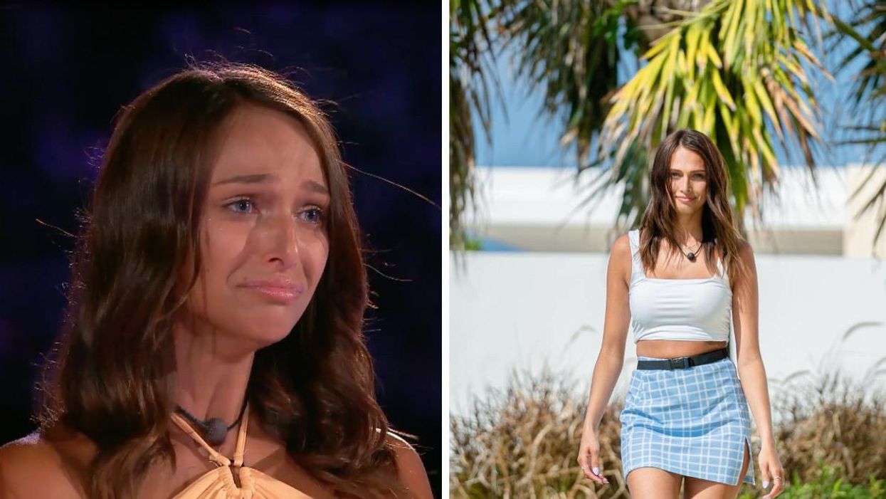 Audrey, candidate éliminée à L'île de l'amour.