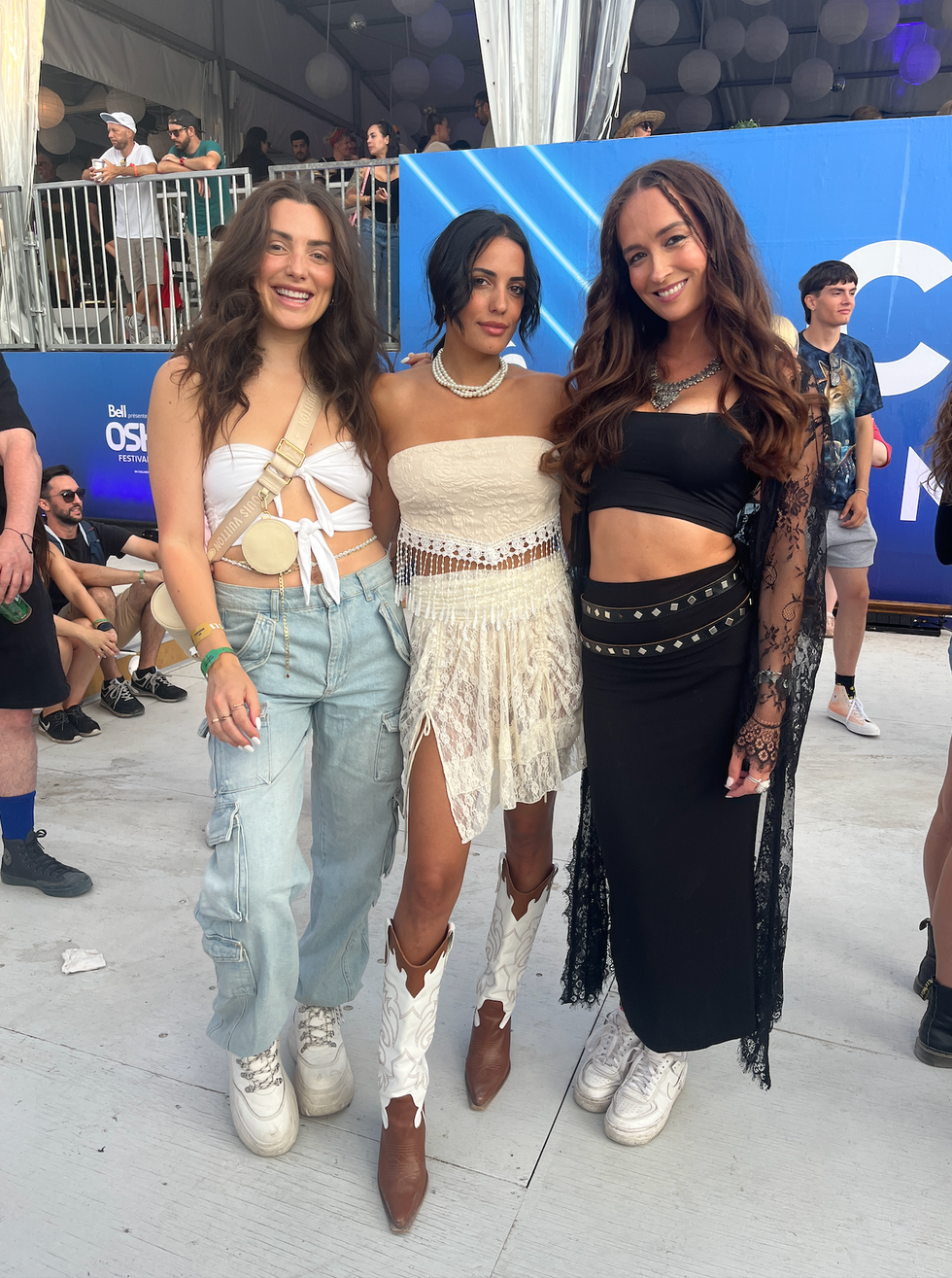 Audrey Dickey, Oph\u00e9lia Nagar et Camille Dufresne.