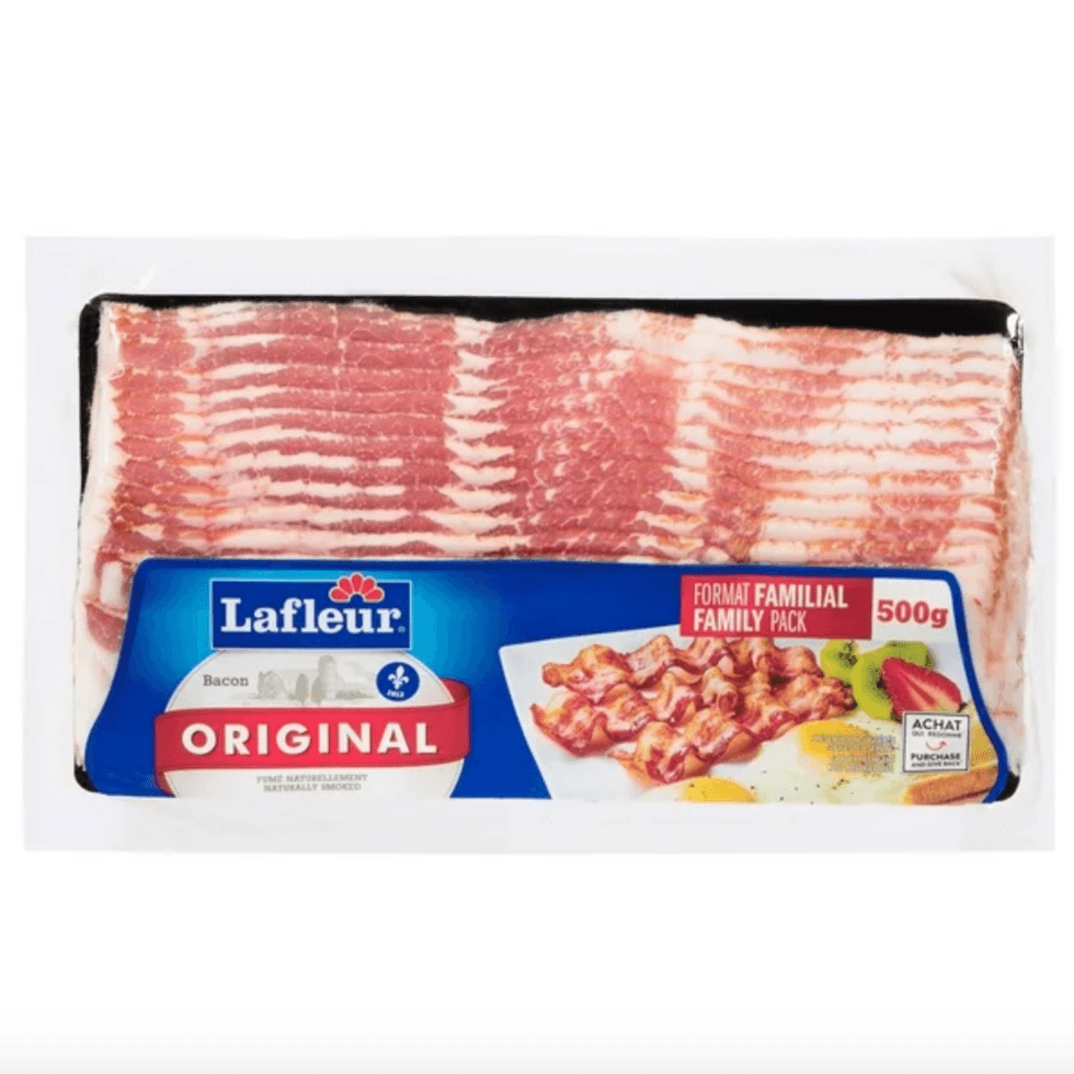Bacon Lafleur du Walmart.