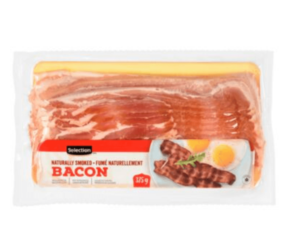 Bacon, marque maison.