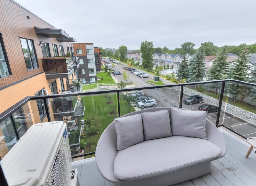 Balcon du condo des gagnants d'OD 2020.