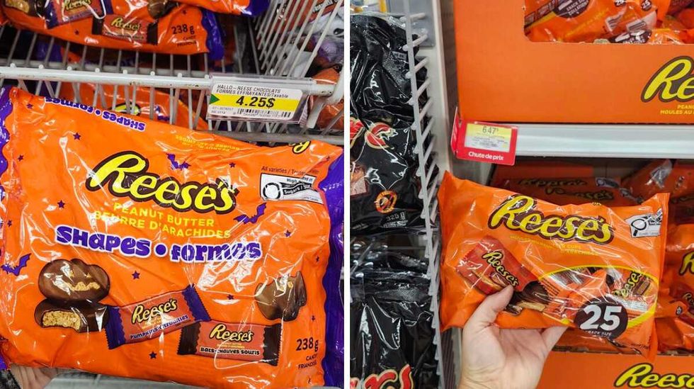 Barre de chocolat Reese's en petit format.