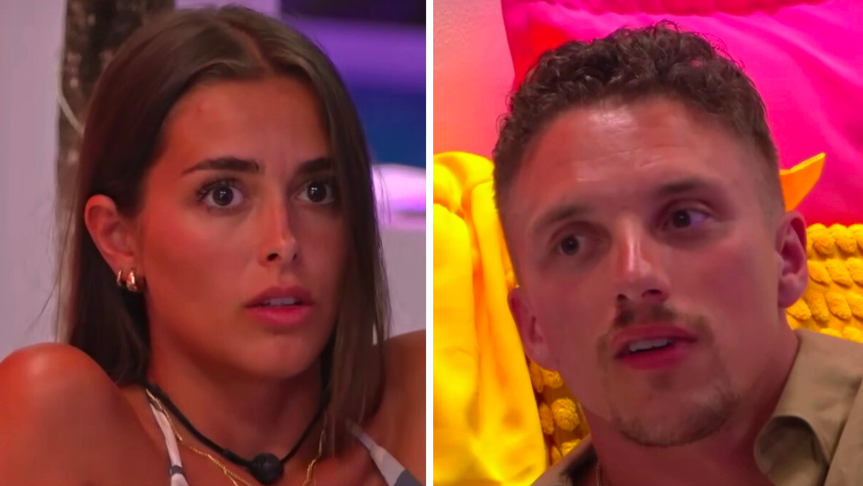 Bianka de L'île de l'amour. Droite : Cedric L'île de l'amour.