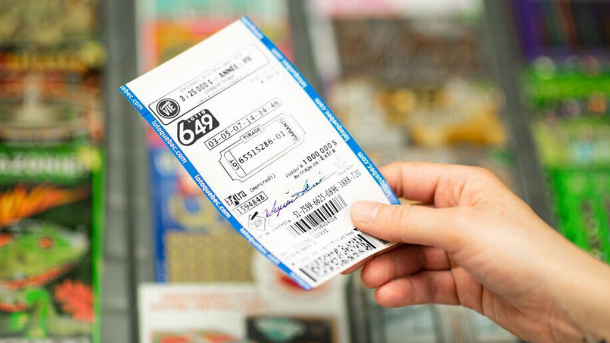 Billet Lotto 6/49.