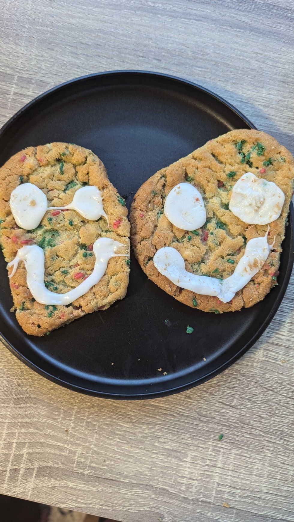 Biscuit sourire des F\u00eates de Tim Hortons.