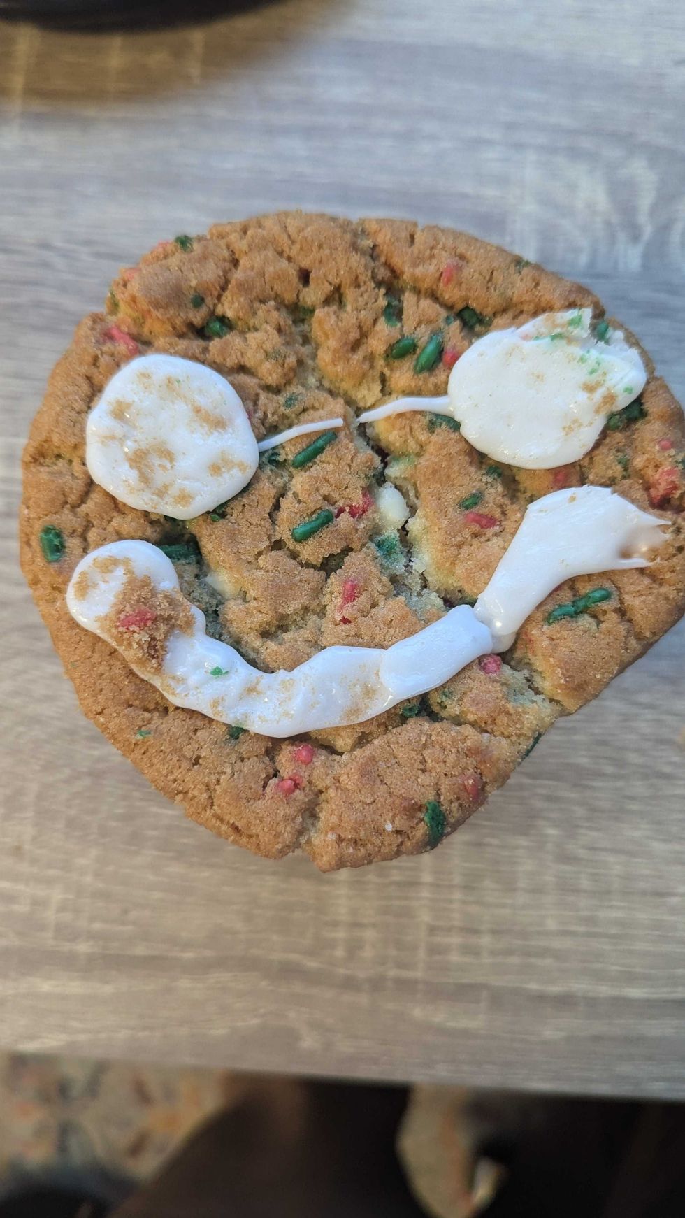 Biscuit sourire des F\u00eates de Tim Hortons.