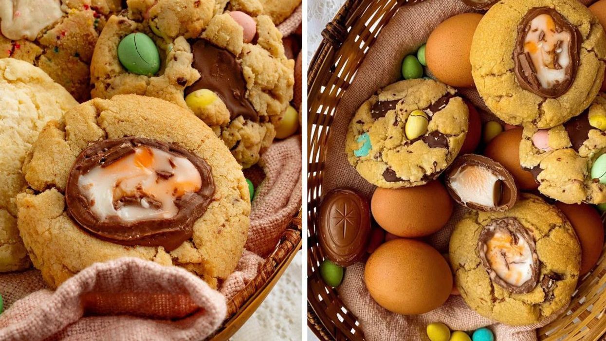 Biscuits à l’Oeuf Fondant Cadbury de That Cookie Dough.