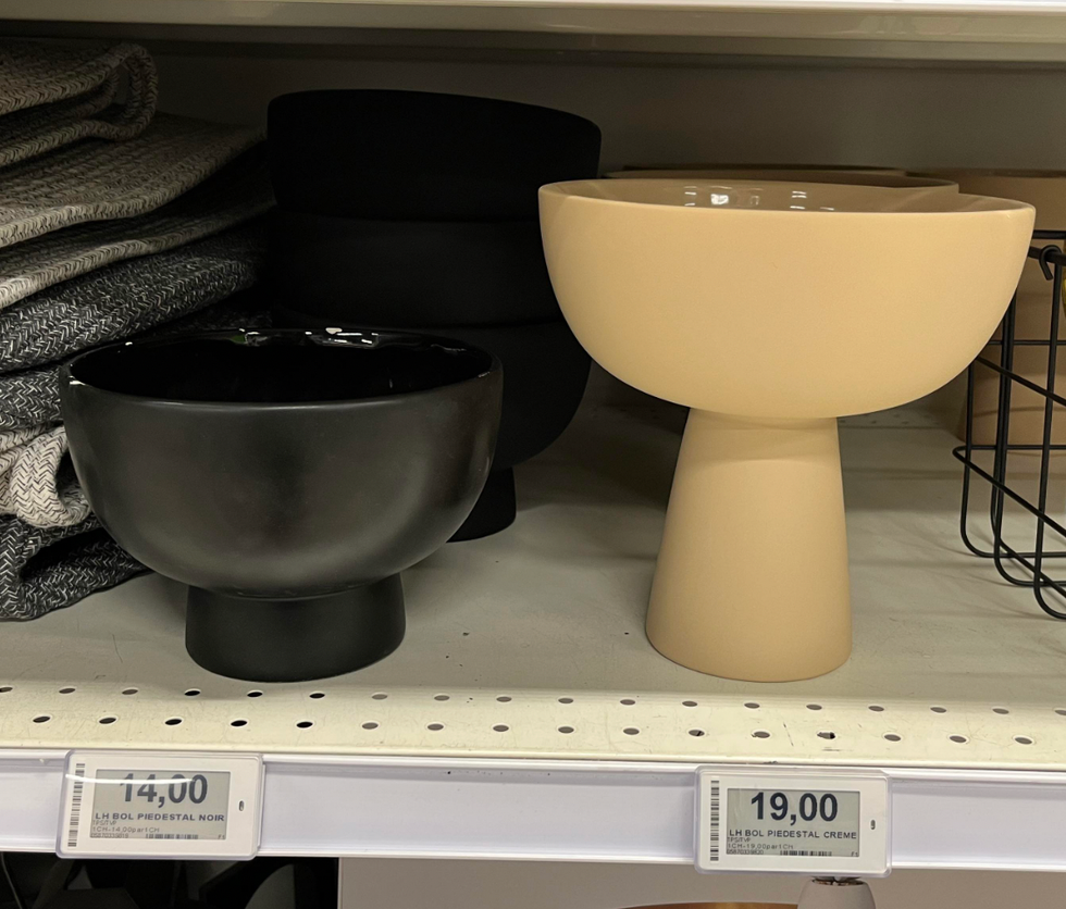 Bol sur pied de chez Maxi & Cie.