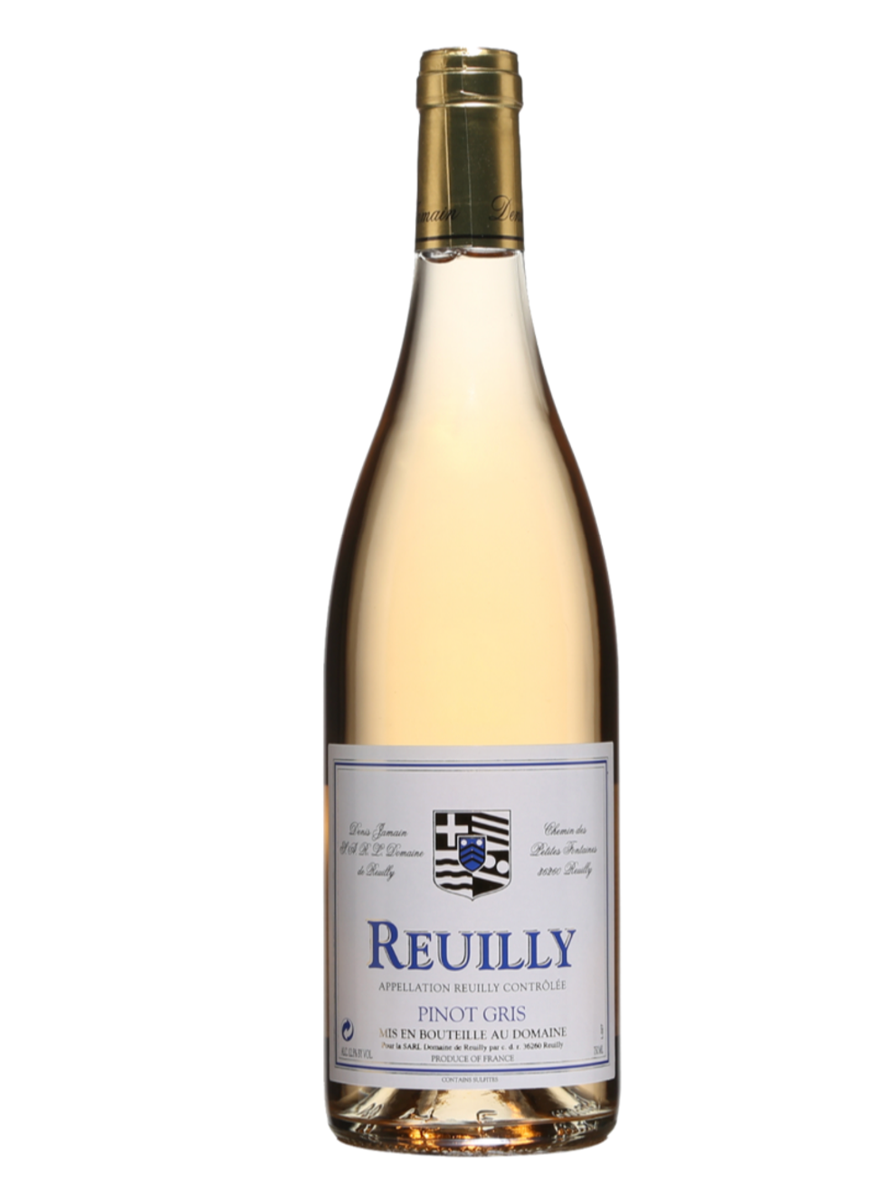 Bouteille de Domaine de Reuilly.