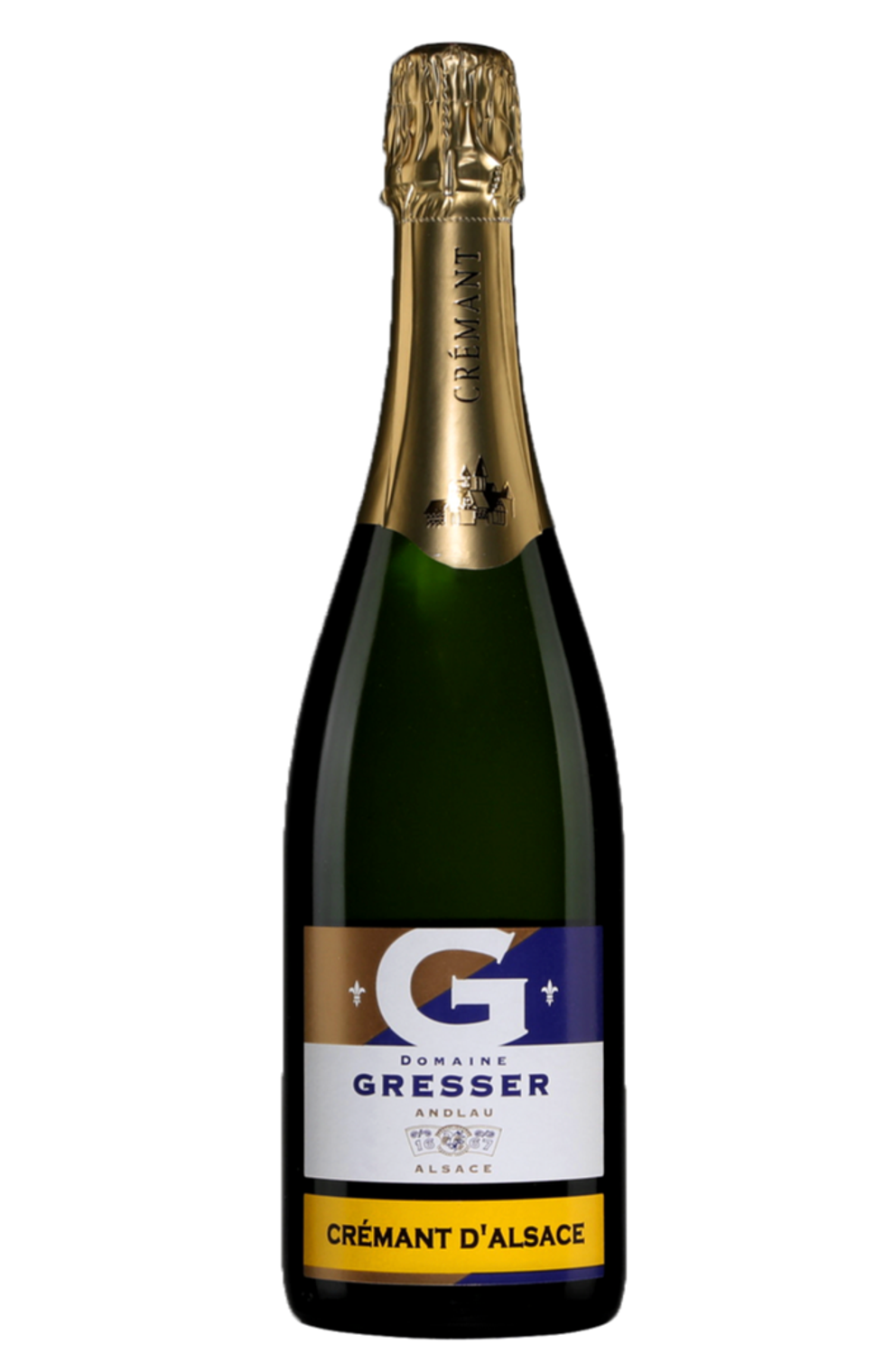 Bouteille de Domaine Gresser.