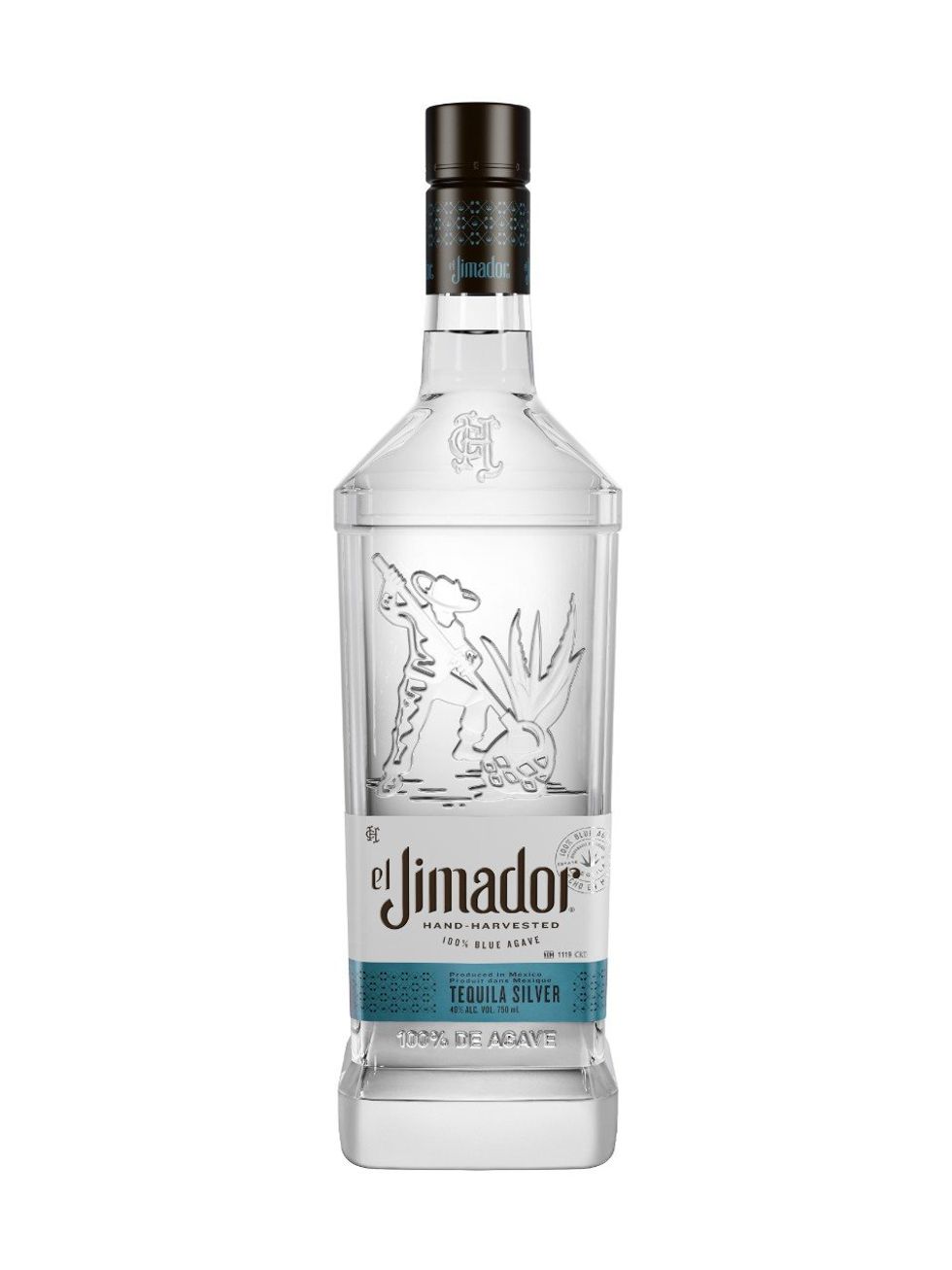 Bouteille de Tequila Blanco El Jimador.