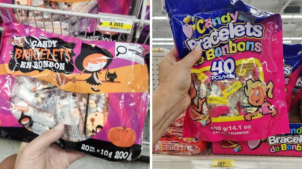 Bracelets de bonbons