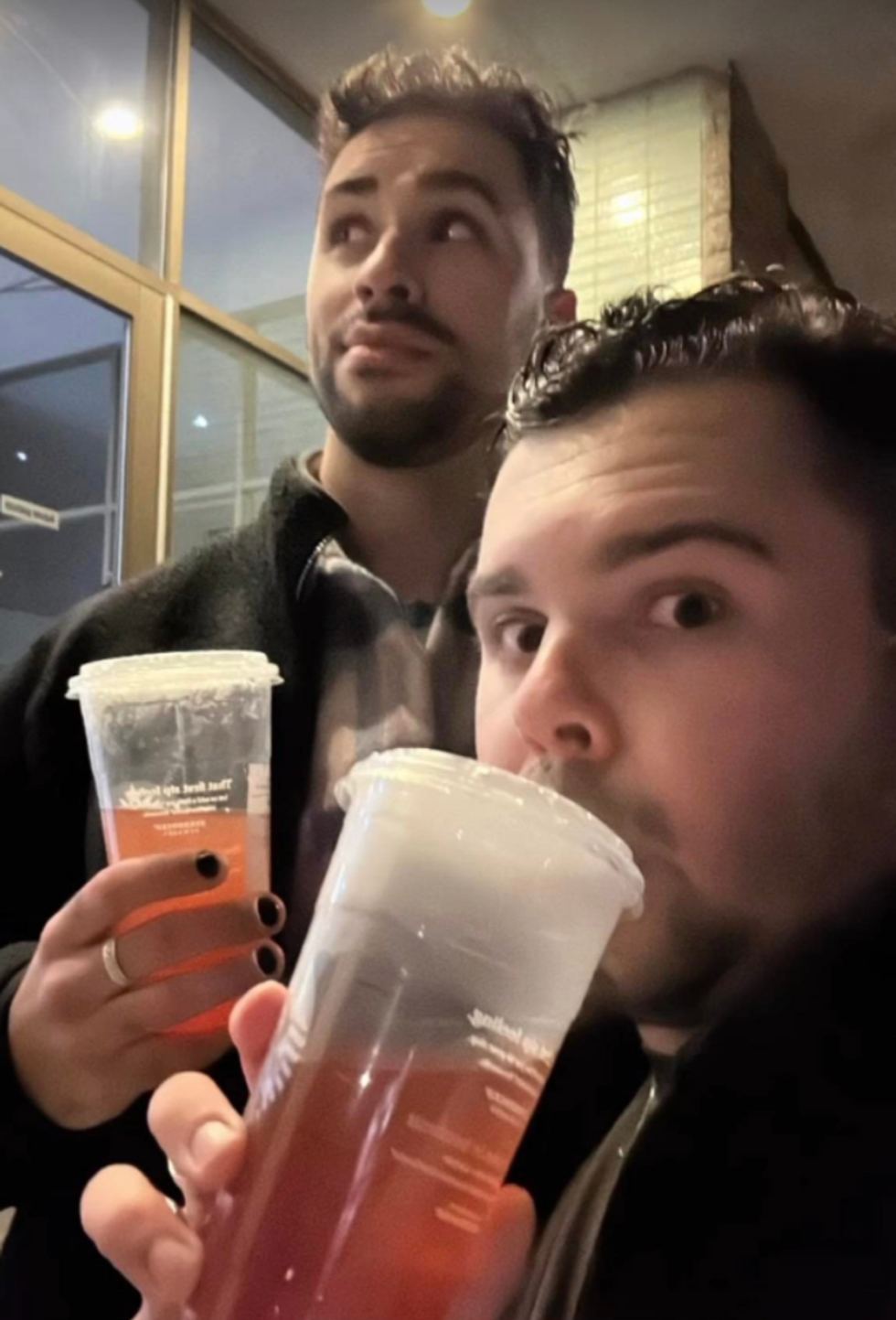 Brendan et son nouveau copain.
