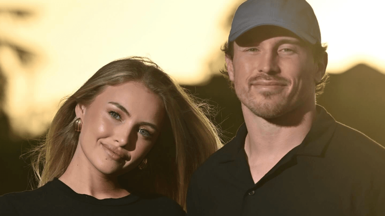 Brendan Gallagher et sa femme, la Québécoise Emma Fortin.