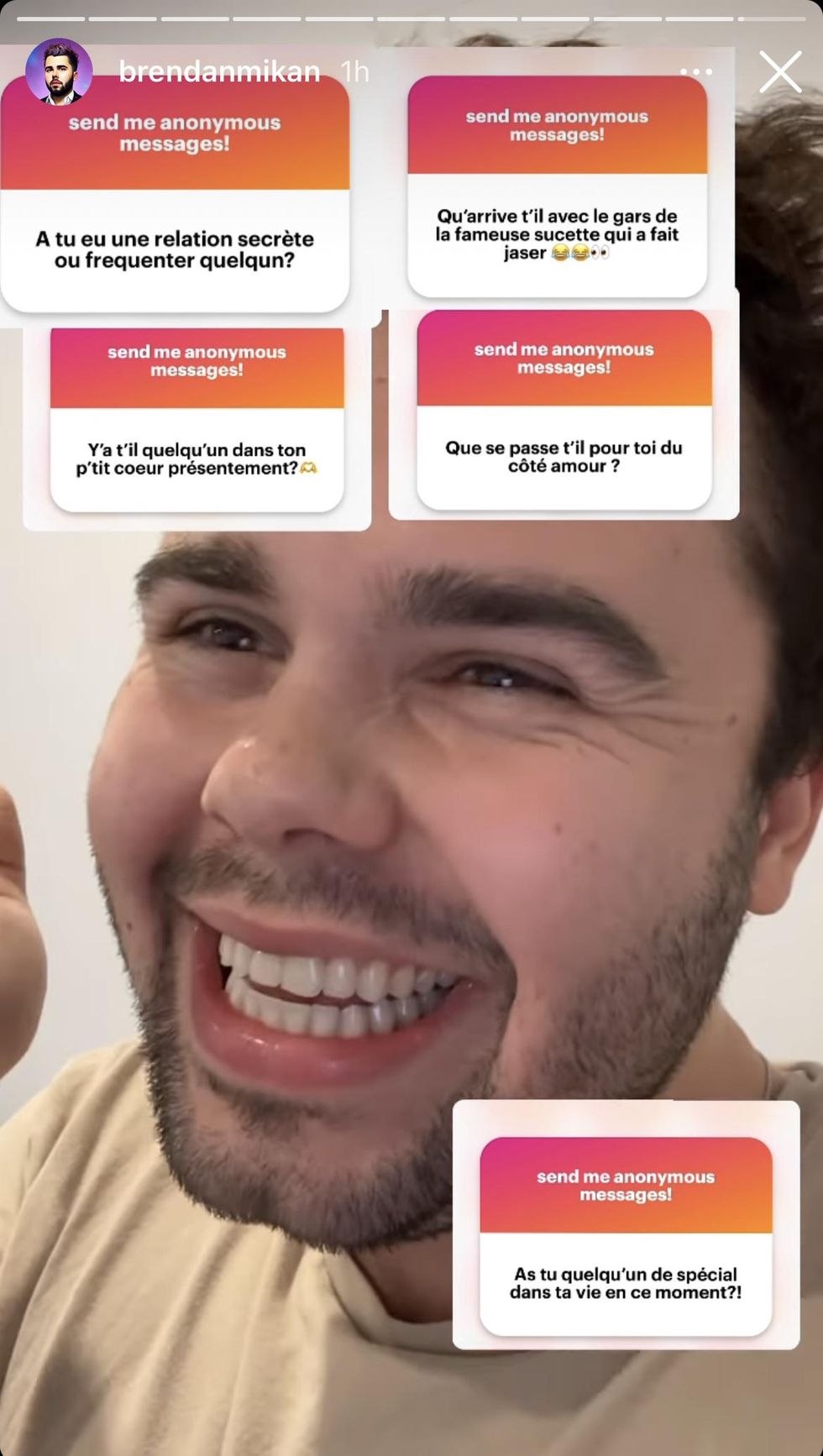 Brendan Mikan fr\u00e9quente quelqu'un.