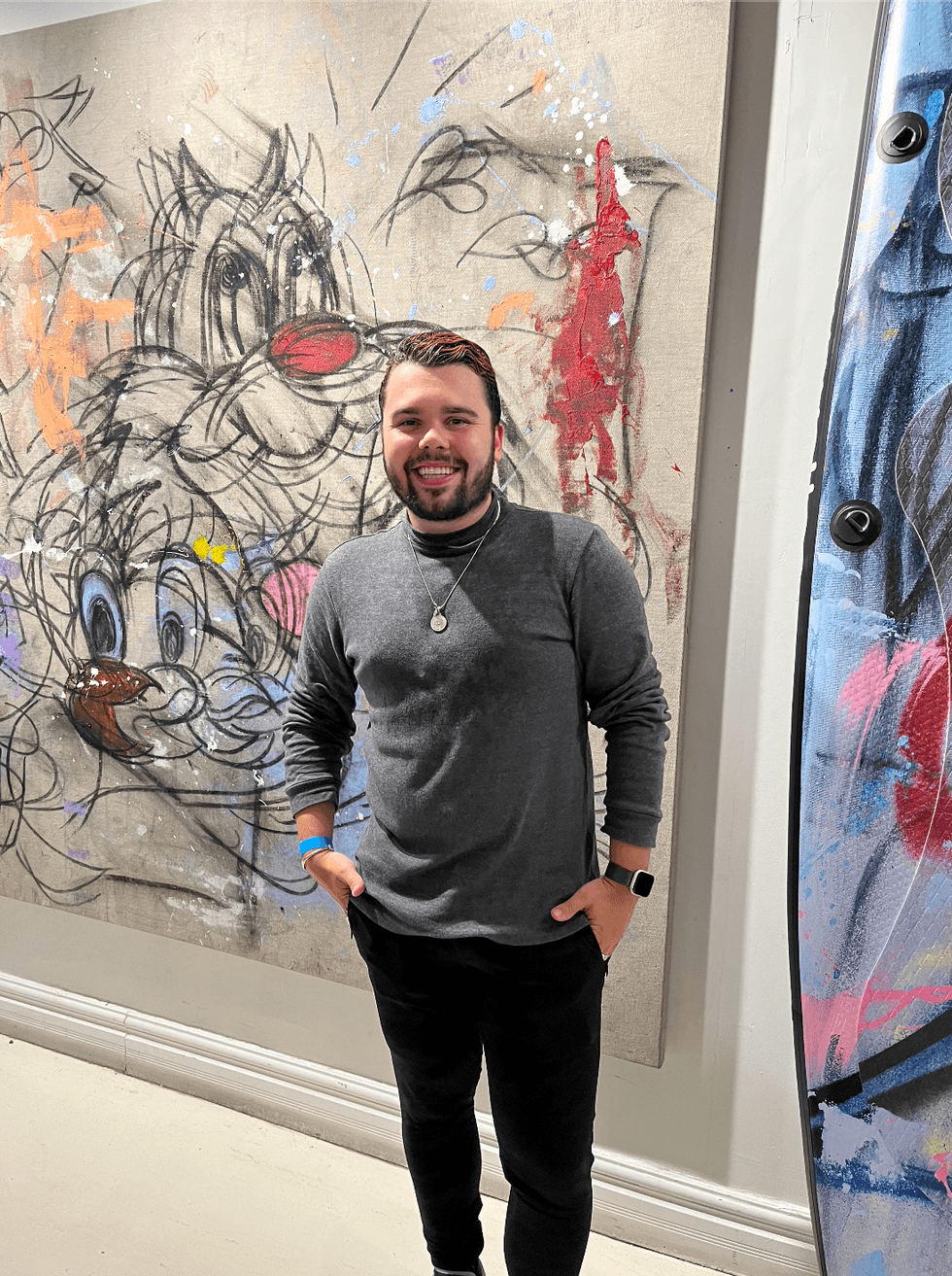 Brendan Mikan \u00e0 la Galerie 203.