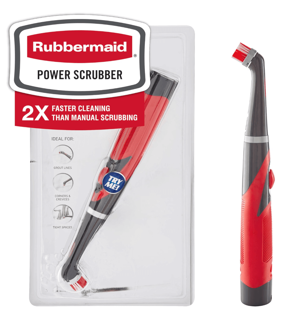 Brosse \u00e0 r\u00e9curer \u00e9lectrique Rubbermaid Reveal Power Scrubber sur le site Amazon Canada.