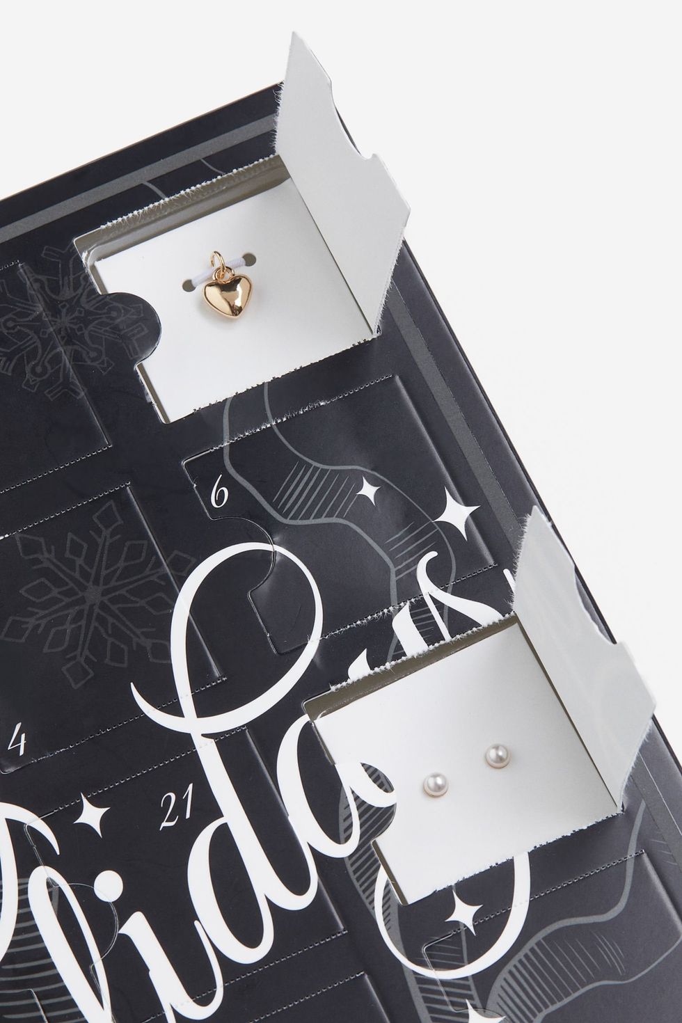 Calendrier de bijoux H&M.