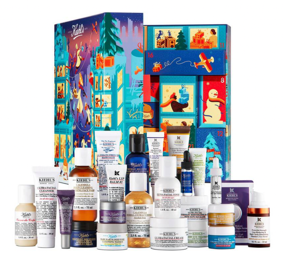 Calendrier de l'Avent de Kiehl's.