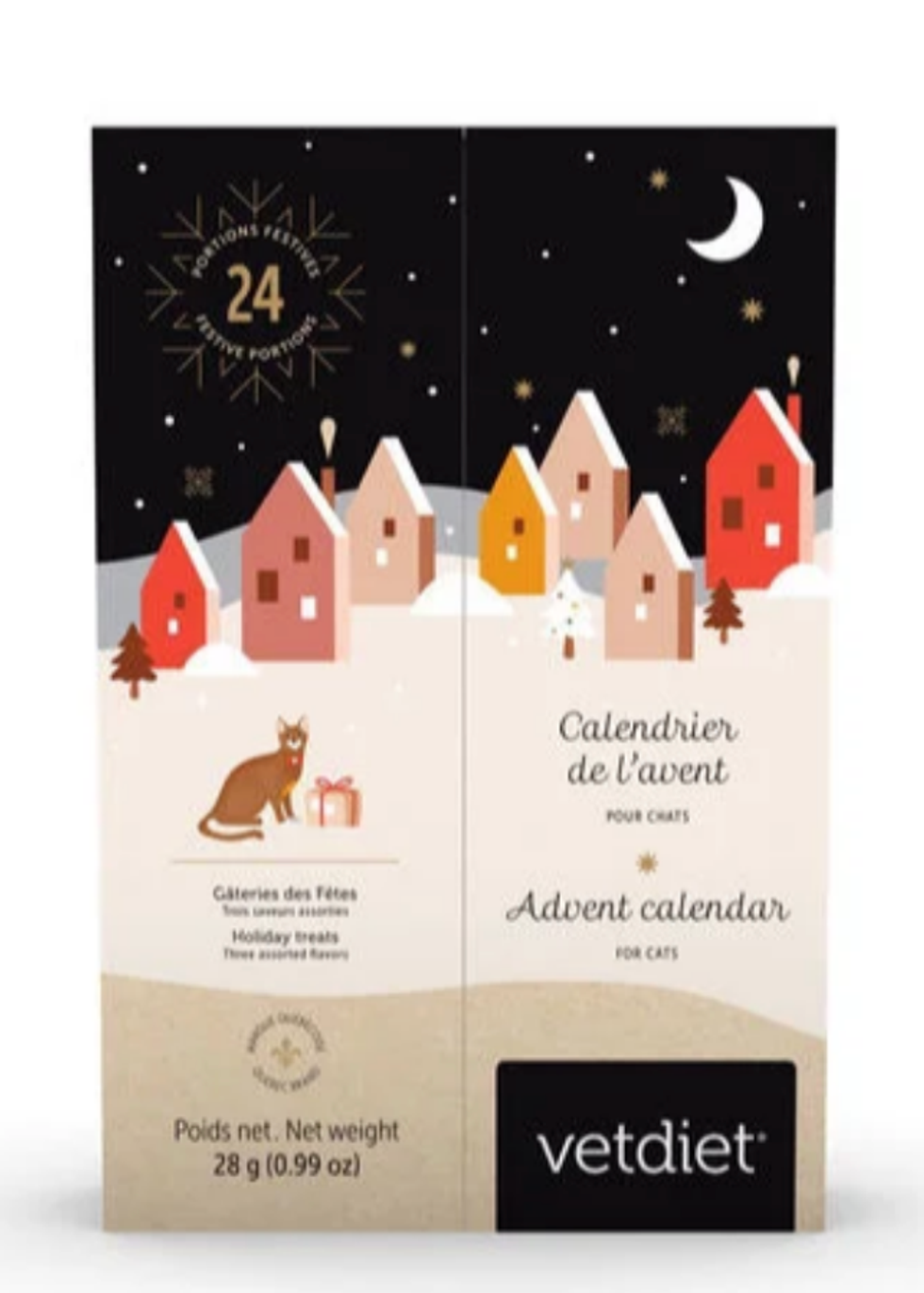 Calendrier de l'avent pour chats de Vetdiet