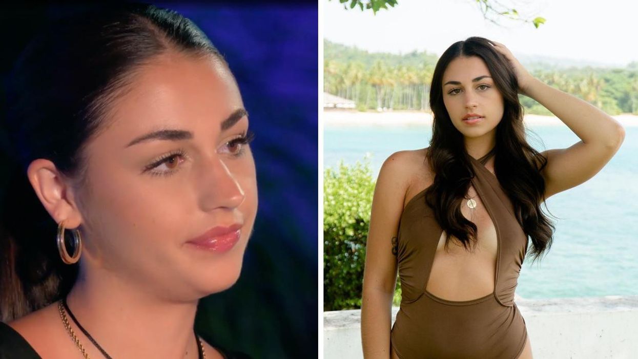 Camille, candidate éliminée de L'île de l'amour.