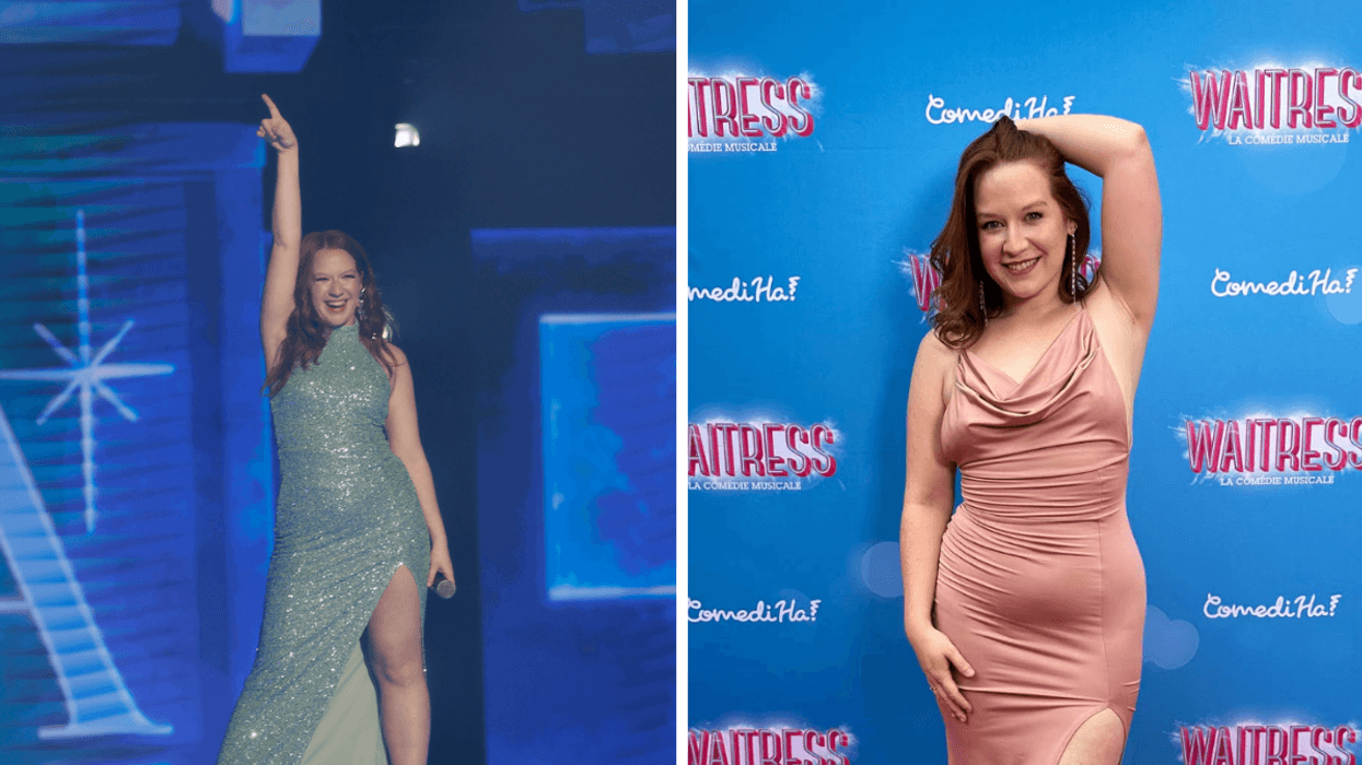 Camille lors de la soirée de son élimination à Star Académie. Droite : Camille de Star Académie.