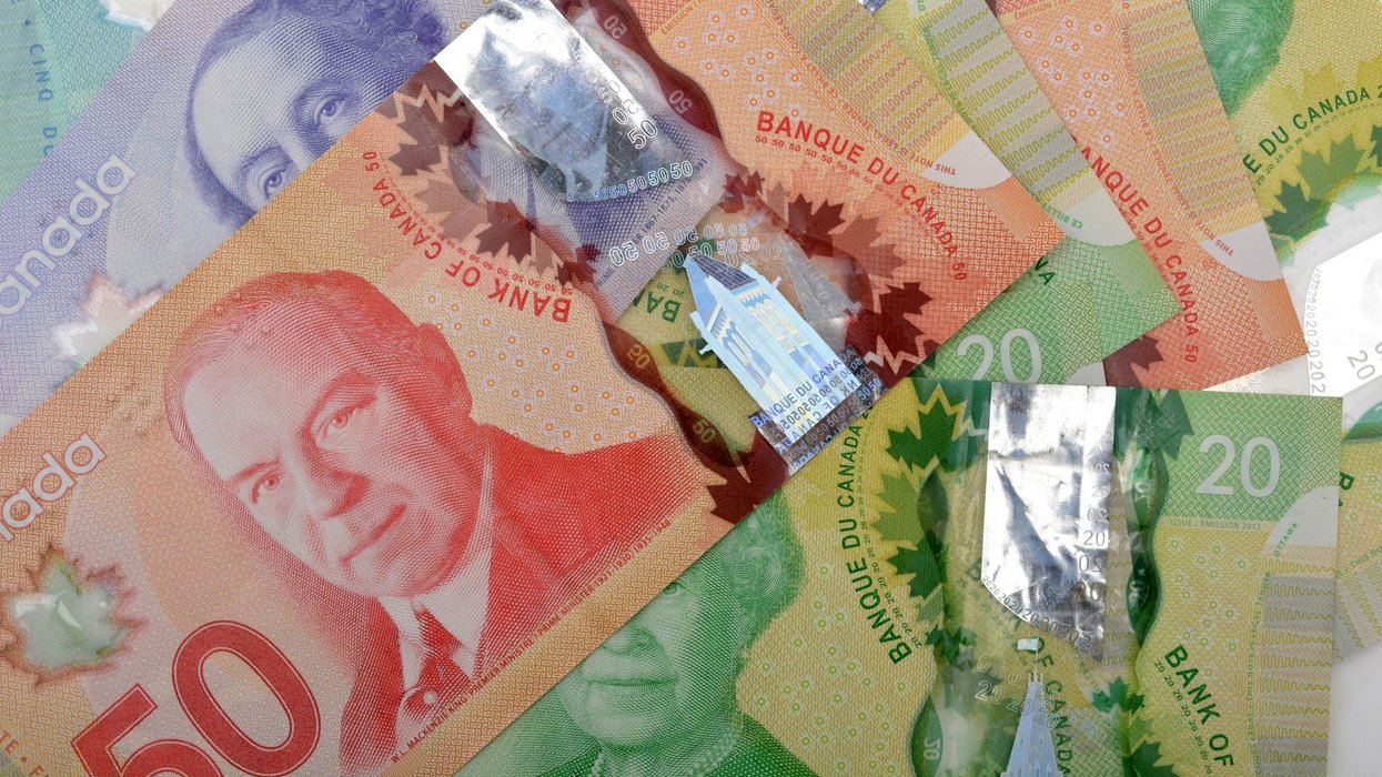 Canadian money.