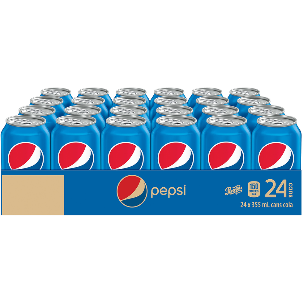 Cannettes de Pepsi.