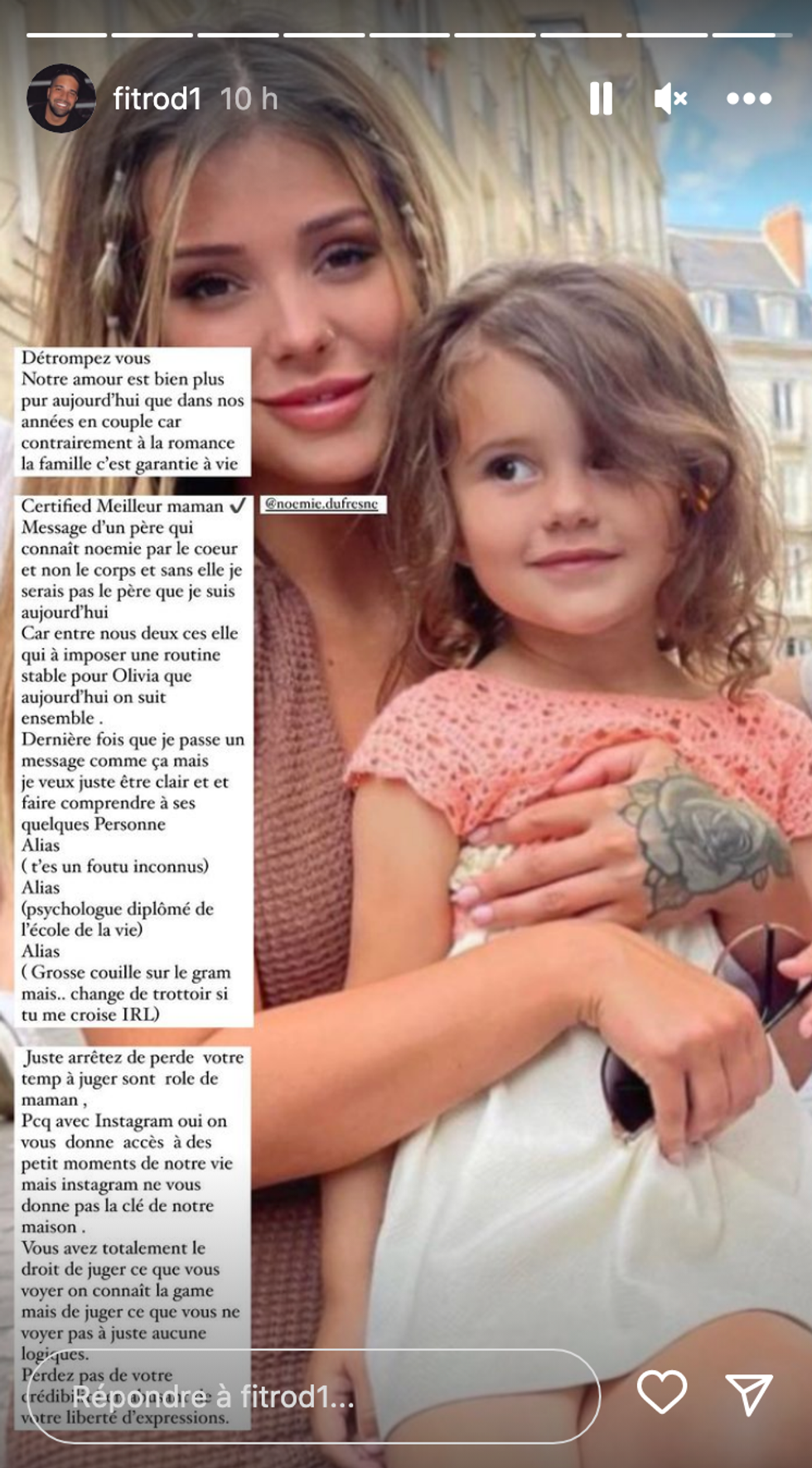 Capture d'\u00e9cran du compte Instagram d'Odalis Rodriguez.