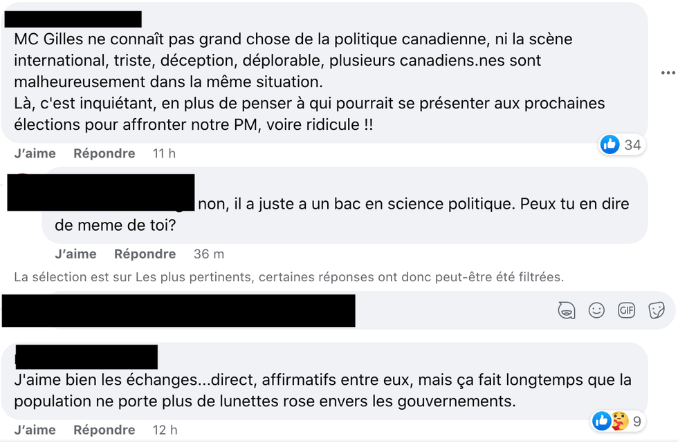 Capture d'\u00e9cran Facebook.