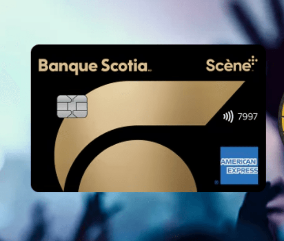 Carte American Express Or de la Banque Scotia.