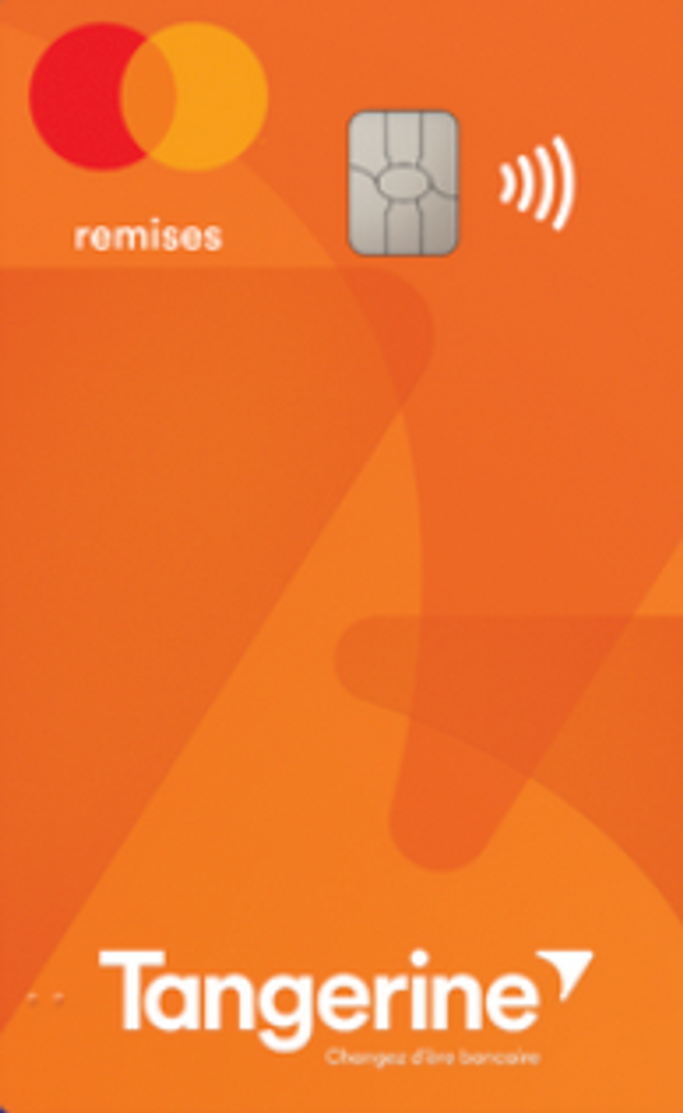 Carte de cr\u00e9dit Remises Tangerine.