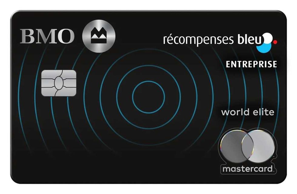 Carte R\u00e9compenses Bleu World Elite de BMO.