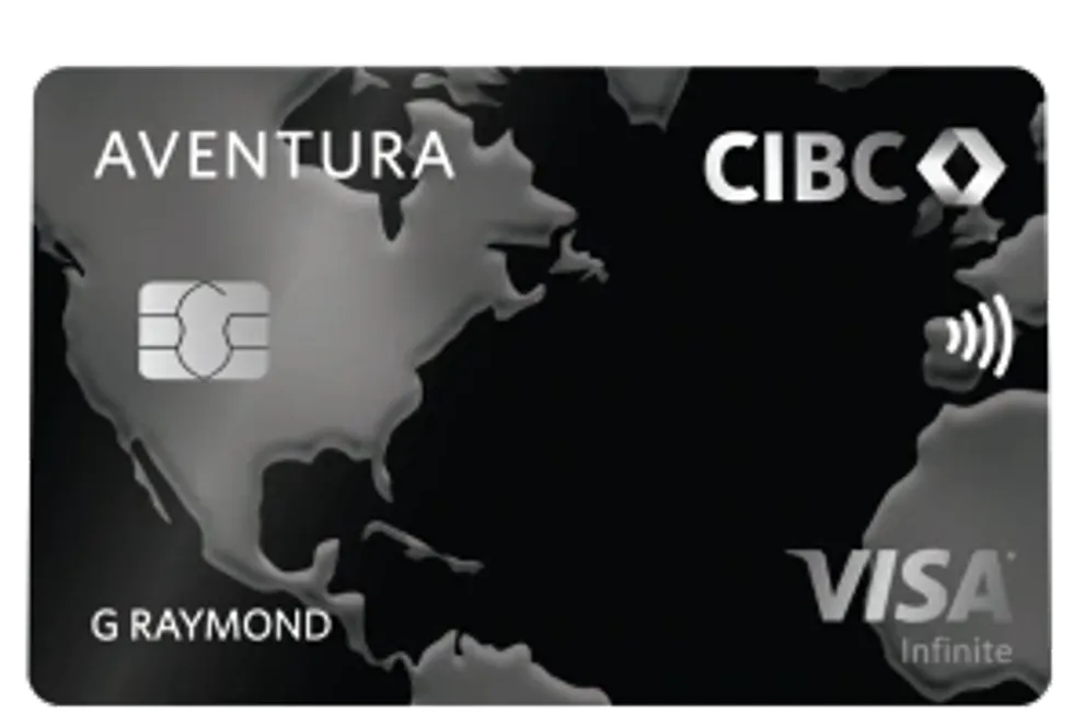 Carte Visa Aventura CIBC.